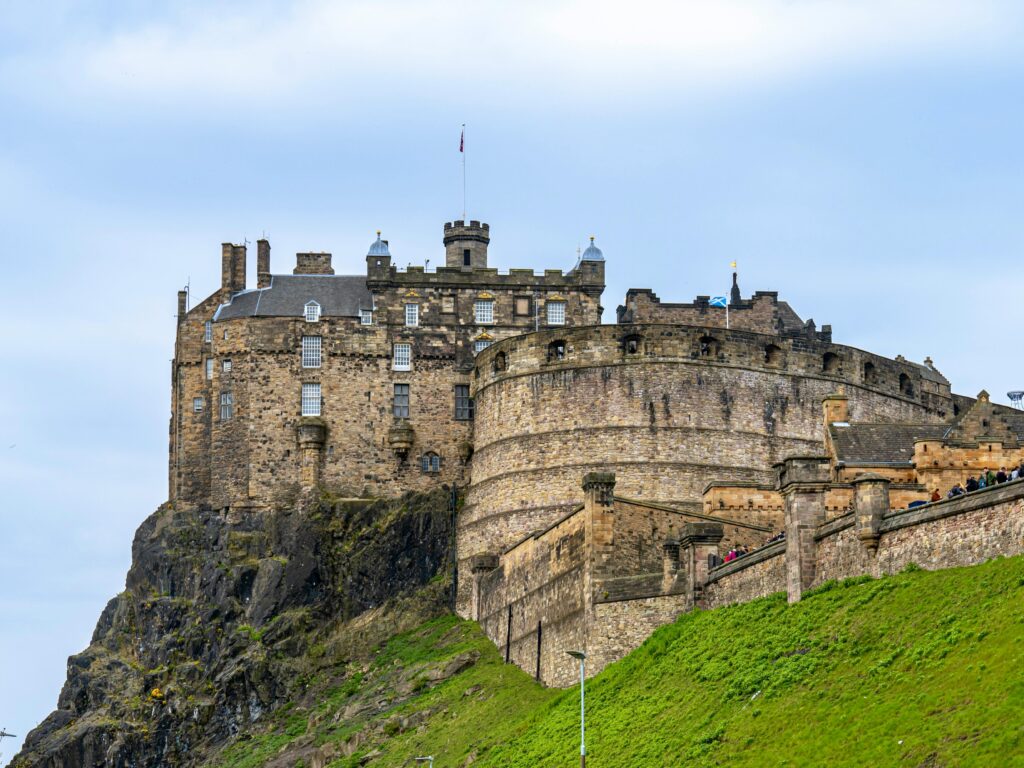 Edinburgh Castle in Edinburgh, Scotland