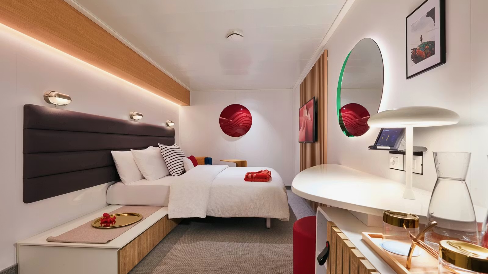 An Interior Room on a Virgin Ship.