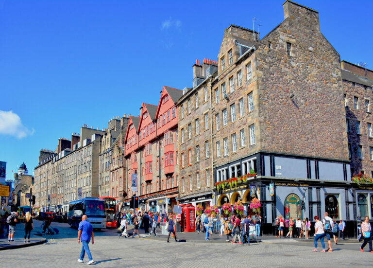 The Royal Mile, Edinburgh, Scotland