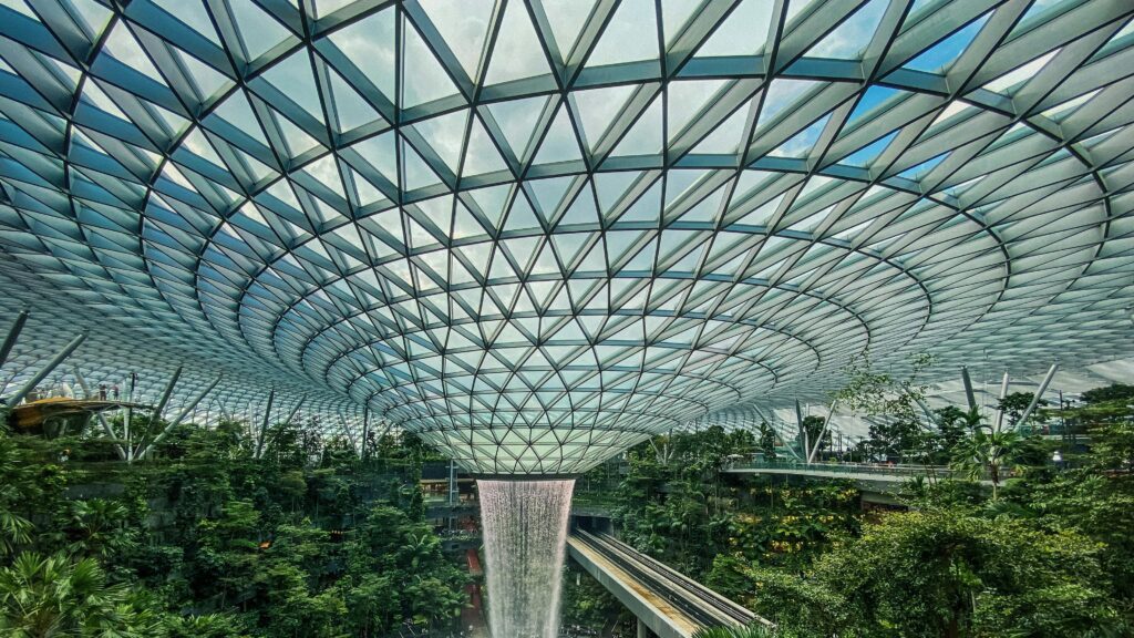 Jewel Changi Airport in Singapore
