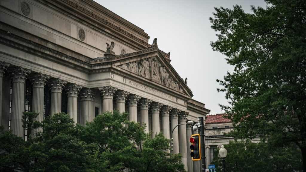 National Archives DC.