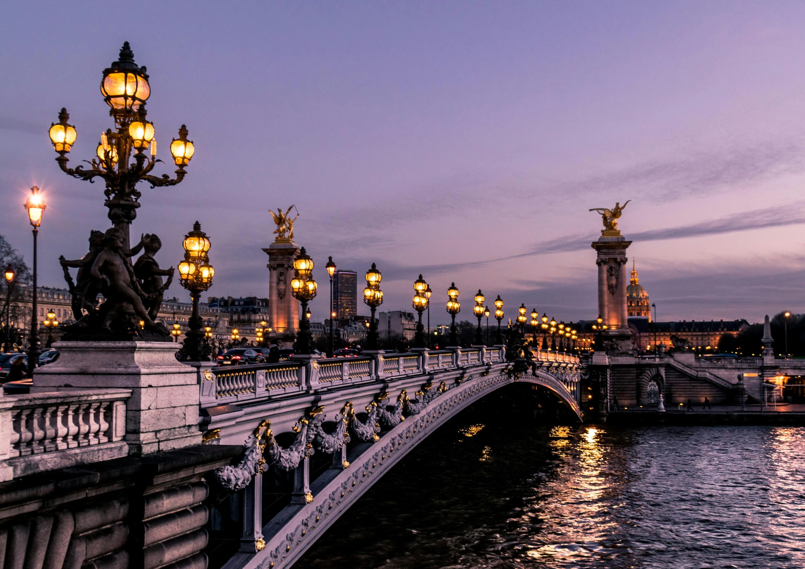 A bridge in Paris, France