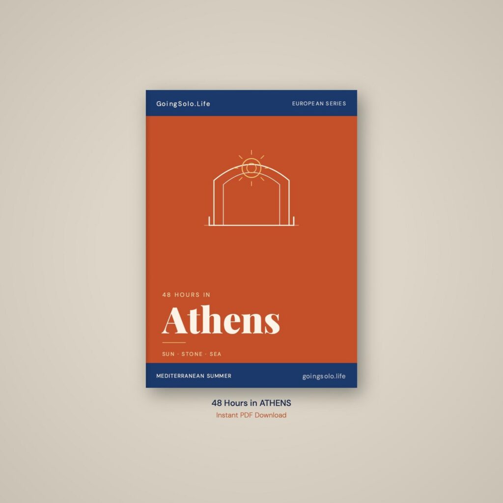 solo travel Athens