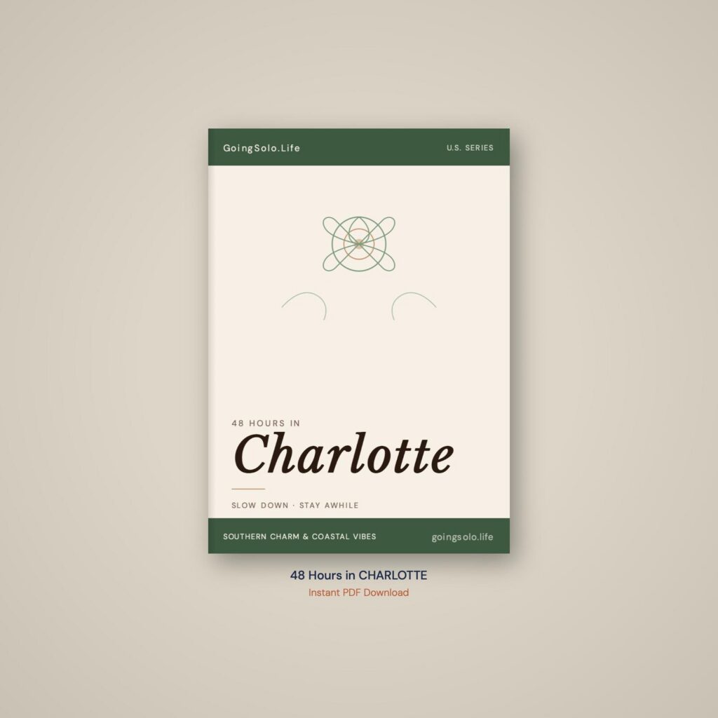 solo travel Charlotte 