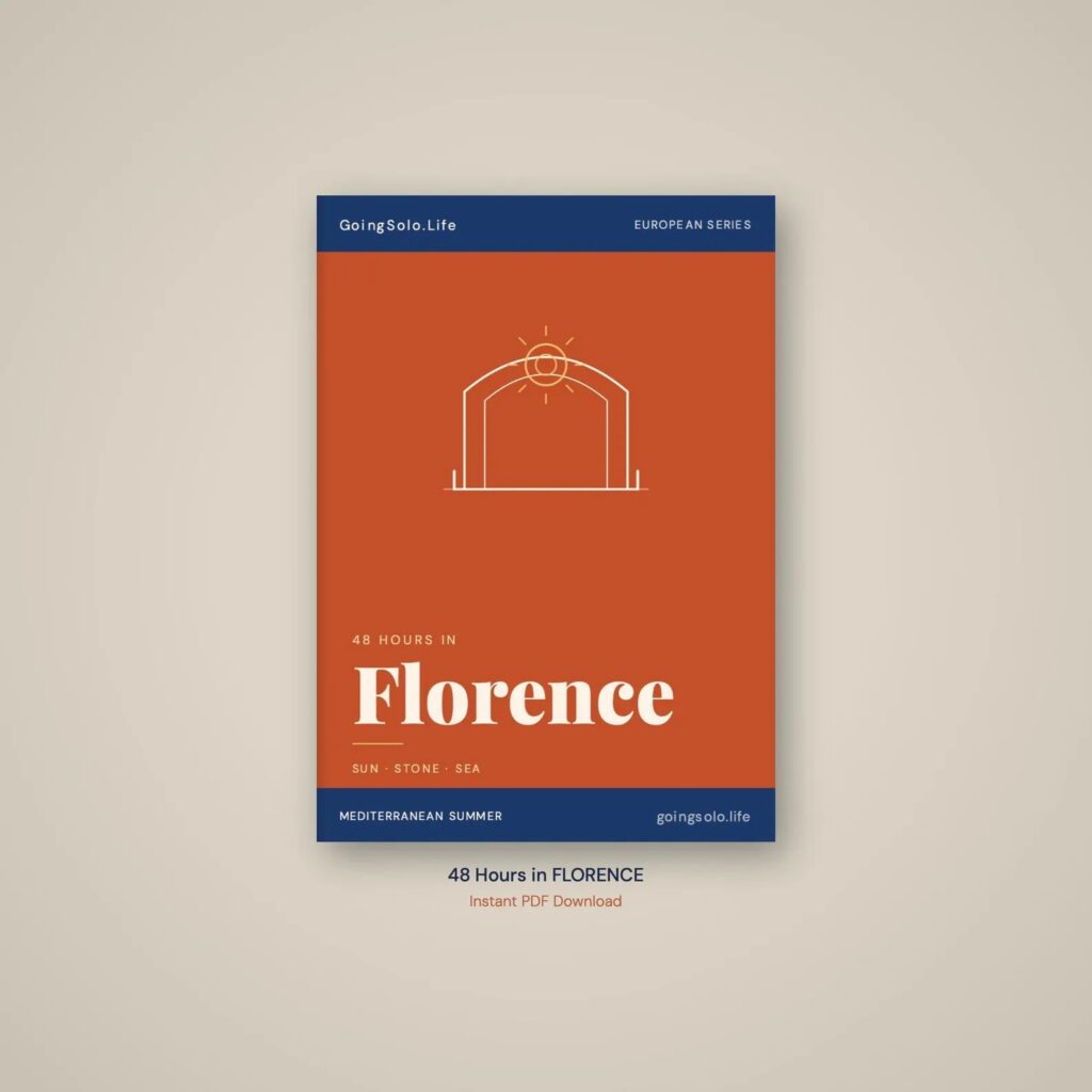solo travel Florence