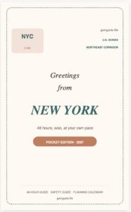 New York Pocket Guide 2027